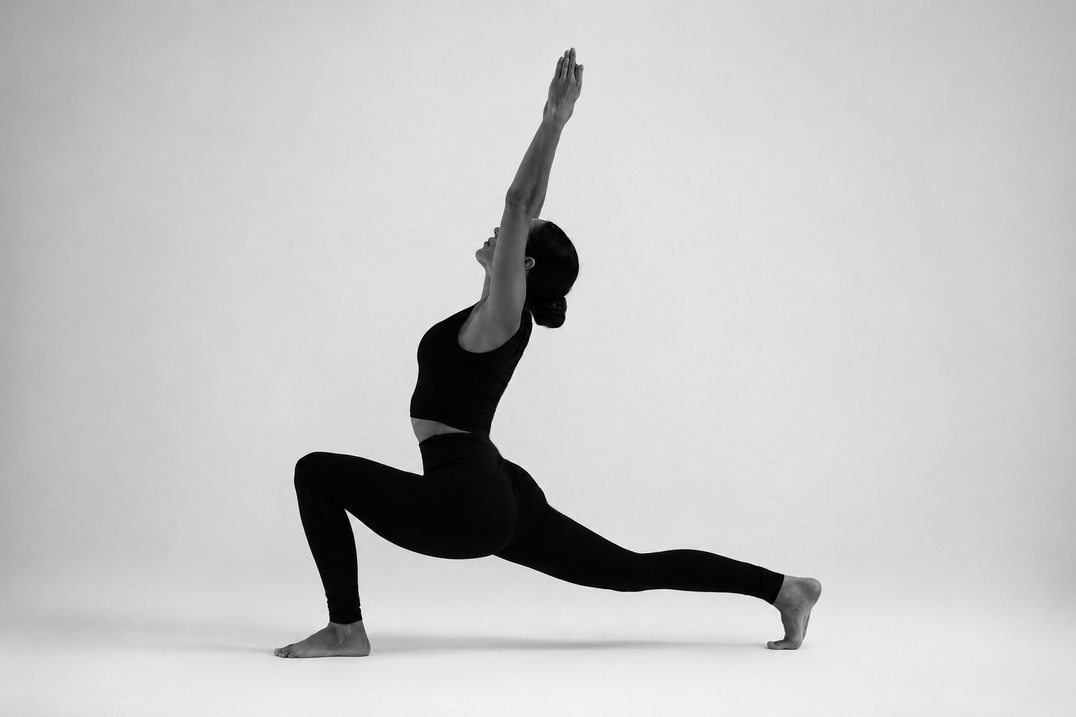 Yoga practice at NOW Power Yoga